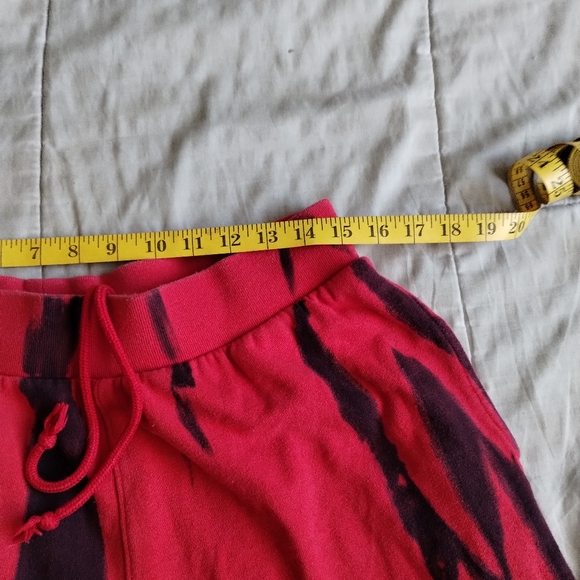 Distressed Cropped Sexy Shorts Mens MEDIUM 30 in w Champion Logo - Picture 6 of 10